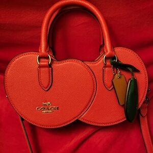 COPY - NEW NEVER WORN COACH CHERRY BAG